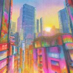 [AIアート] City Sunset