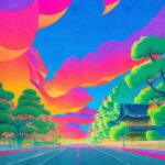 [AIアート] Colorful Clouds