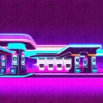 [AIアート] Futuristic Gas Station